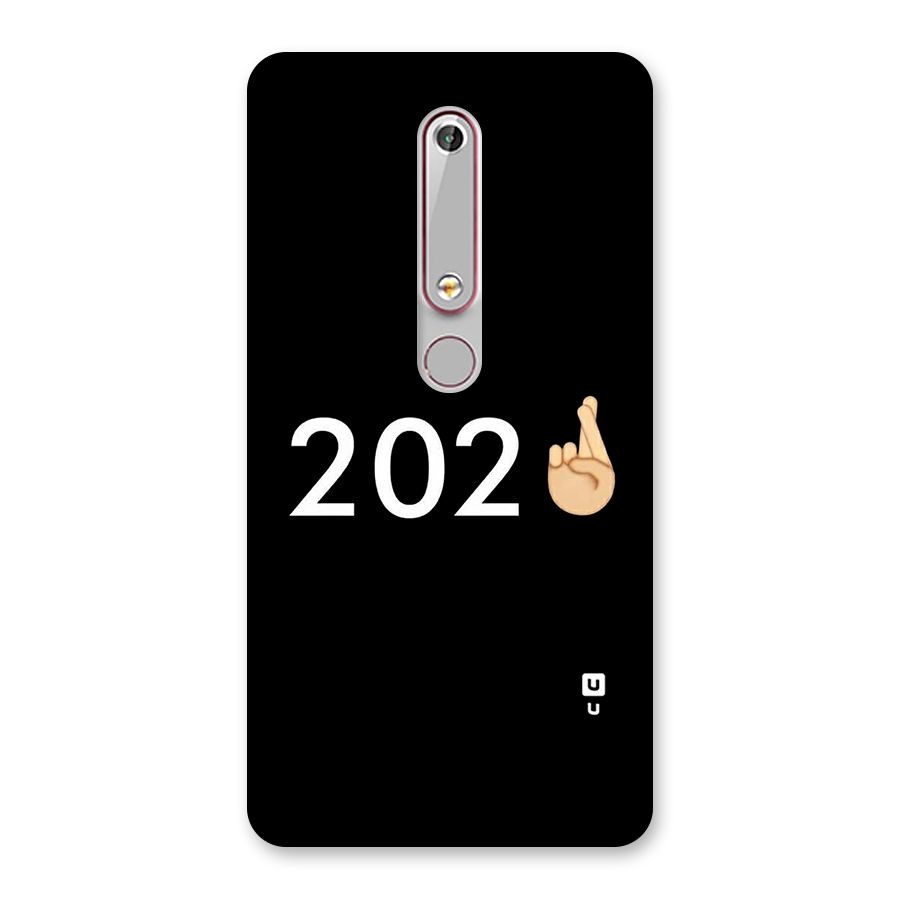 2021 Fingers Crossed Back Case for Nokia 6.1