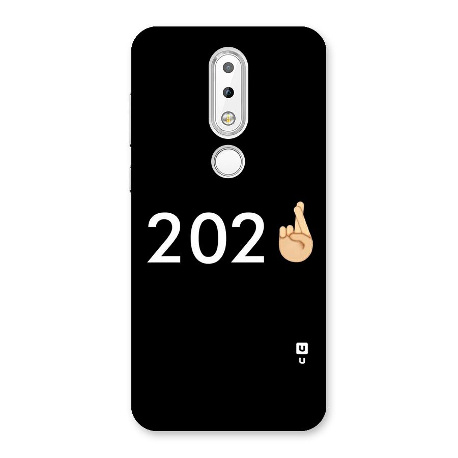 2021 Fingers Crossed Back Case for Nokia 6.1 Plus