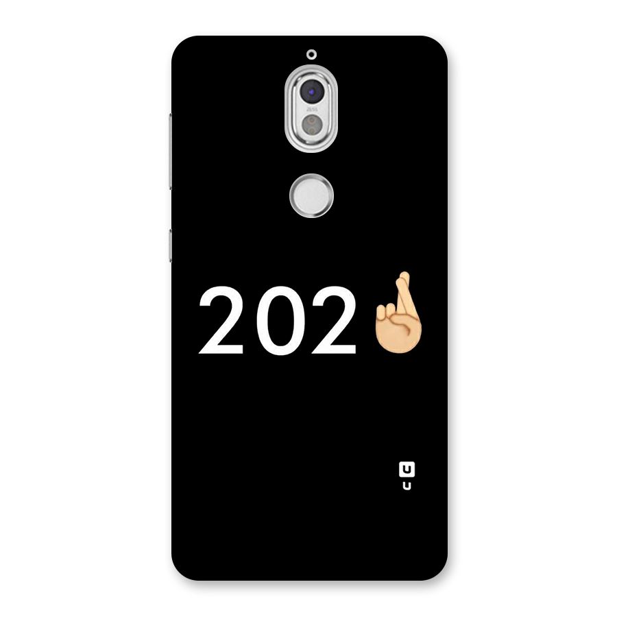 2021 Fingers Crossed Back Case for Nokia 7