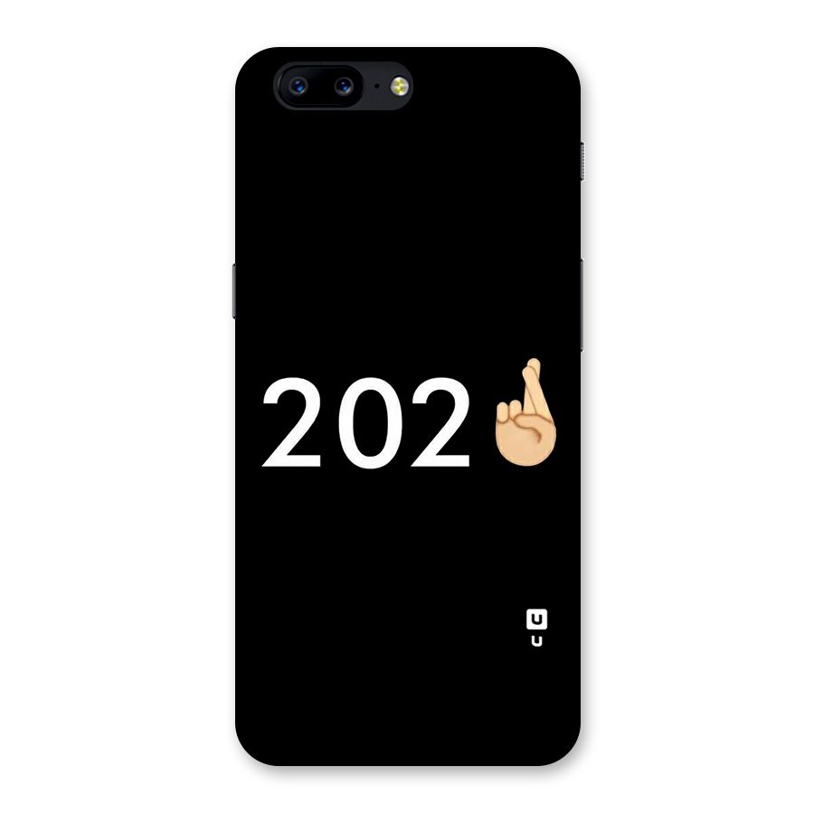 2021 Fingers Crossed Back Case for OnePlus 5