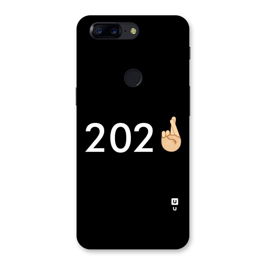 2021 Fingers Crossed Back Case for OnePlus 5T