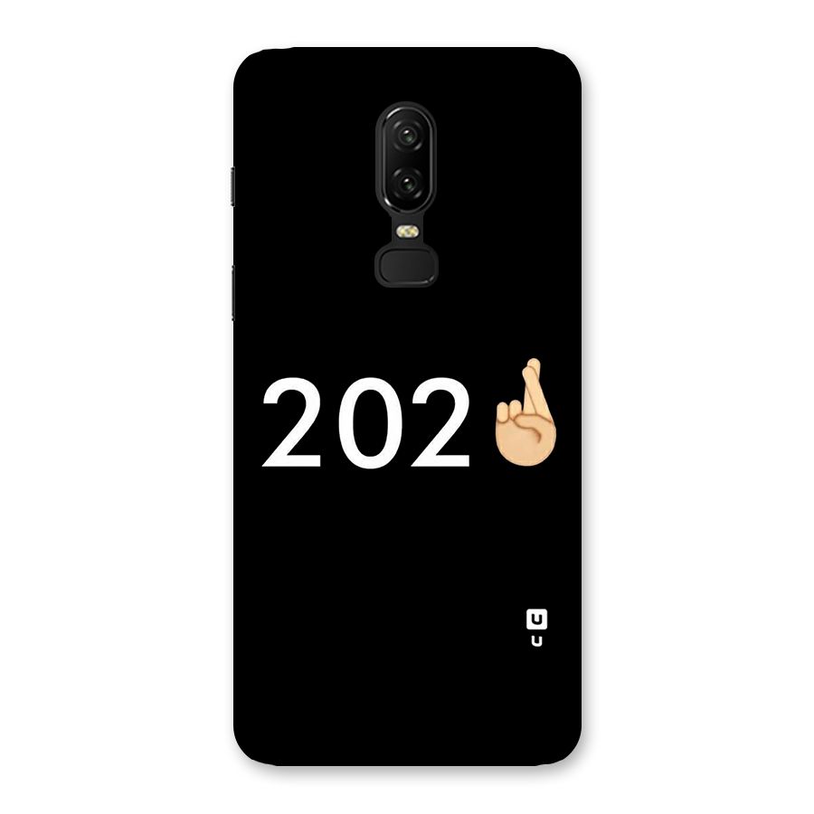 2021 Fingers Crossed Back Case for OnePlus 6
