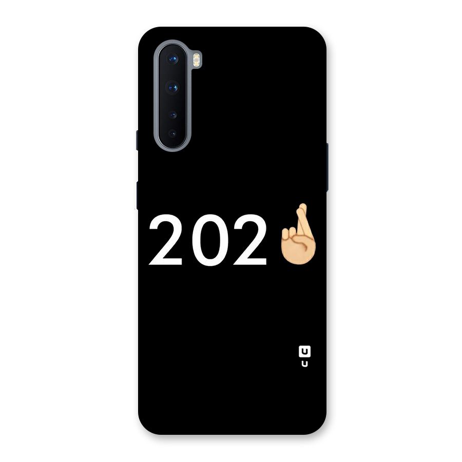 2021 Fingers Crossed Back Case for OnePlus Nord
