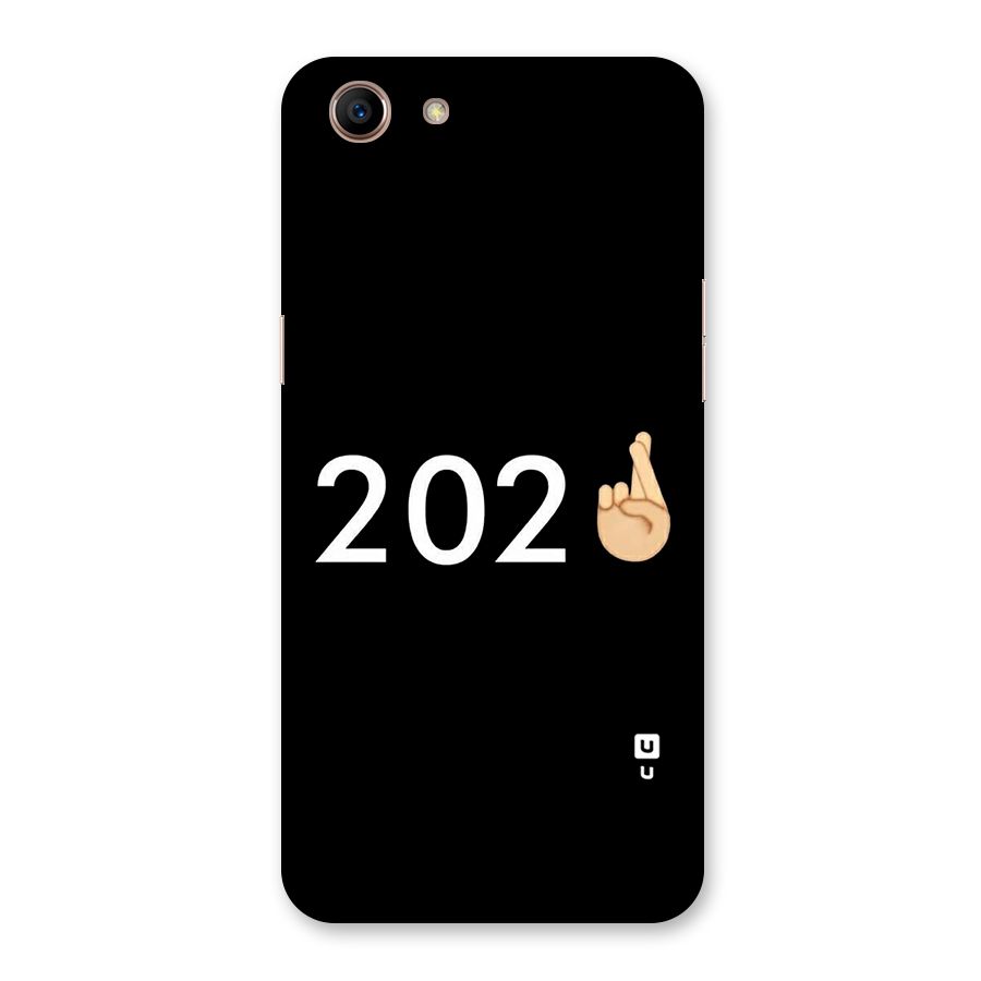 2021 Fingers Crossed Back Case for Oppo A83 (2018)