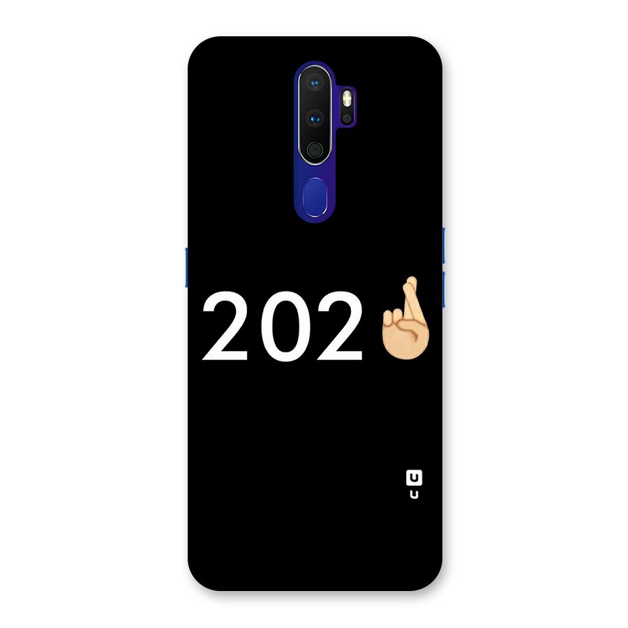 2021 Fingers Crossed Back Case for Oppo A9 (2020)