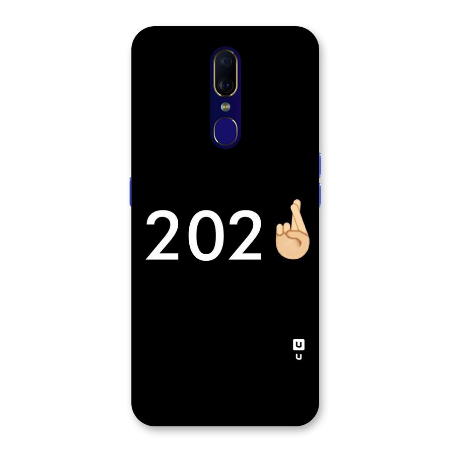 2021 Fingers Crossed Back Case for Oppo F11