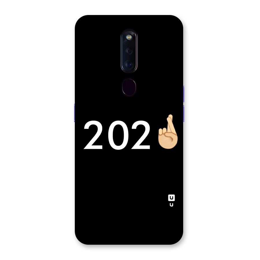 2021 Fingers Crossed Back Case for Oppo F11 Pro