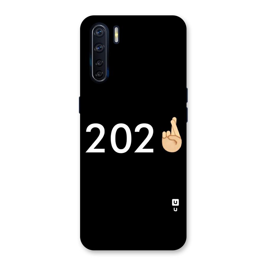 2021 Fingers Crossed Back Case for Oppo F15
