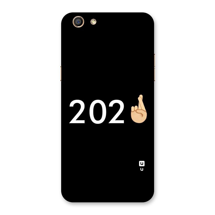 2021 Fingers Crossed Back Case for Oppo F3