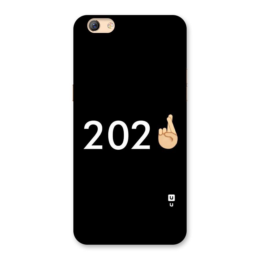 2021 Fingers Crossed Back Case for Oppo F3 Plus
