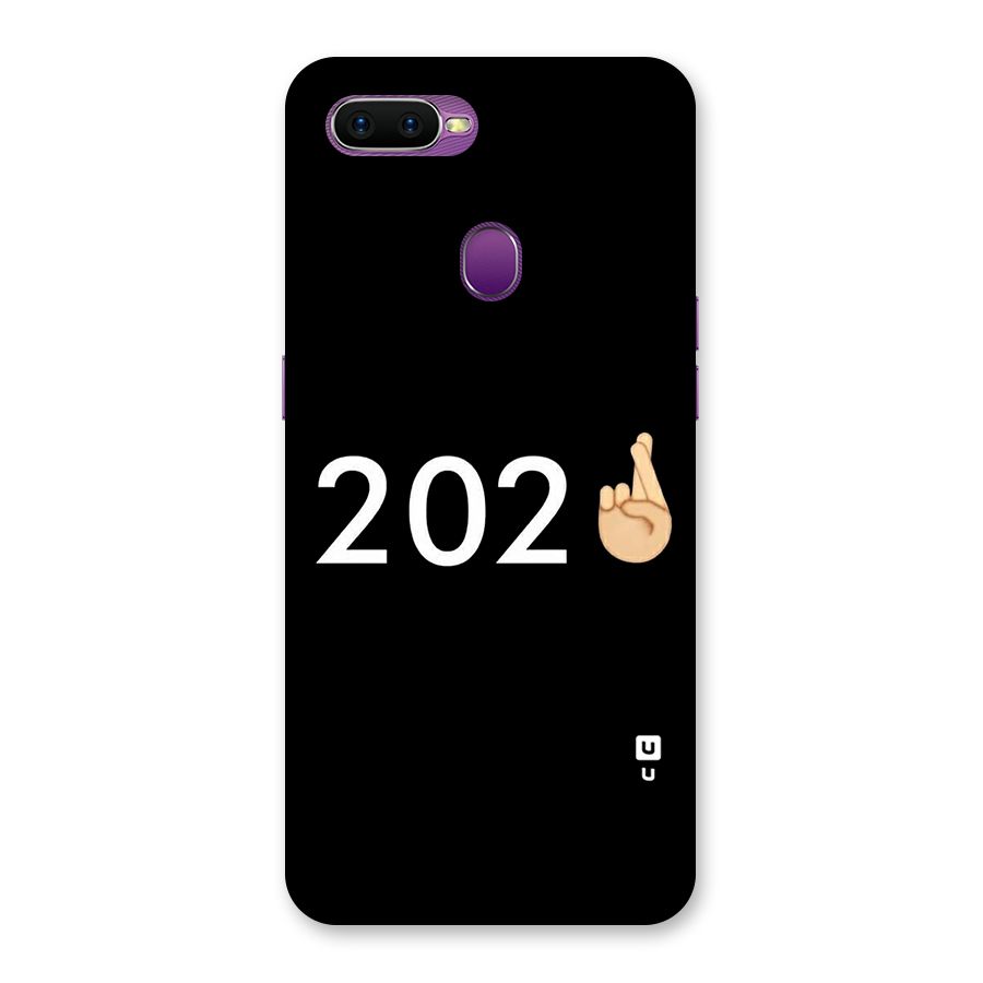 2021 Fingers Crossed Back Case for Oppo F9