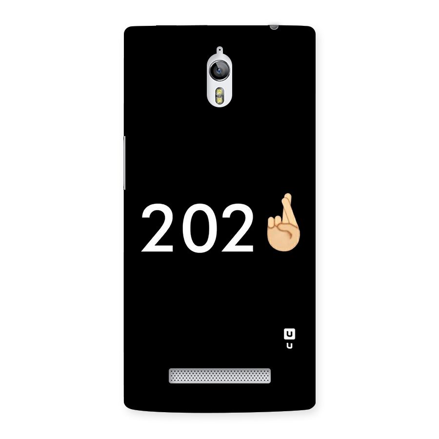 2021 Fingers Crossed Back Case for Oppo Find 7
