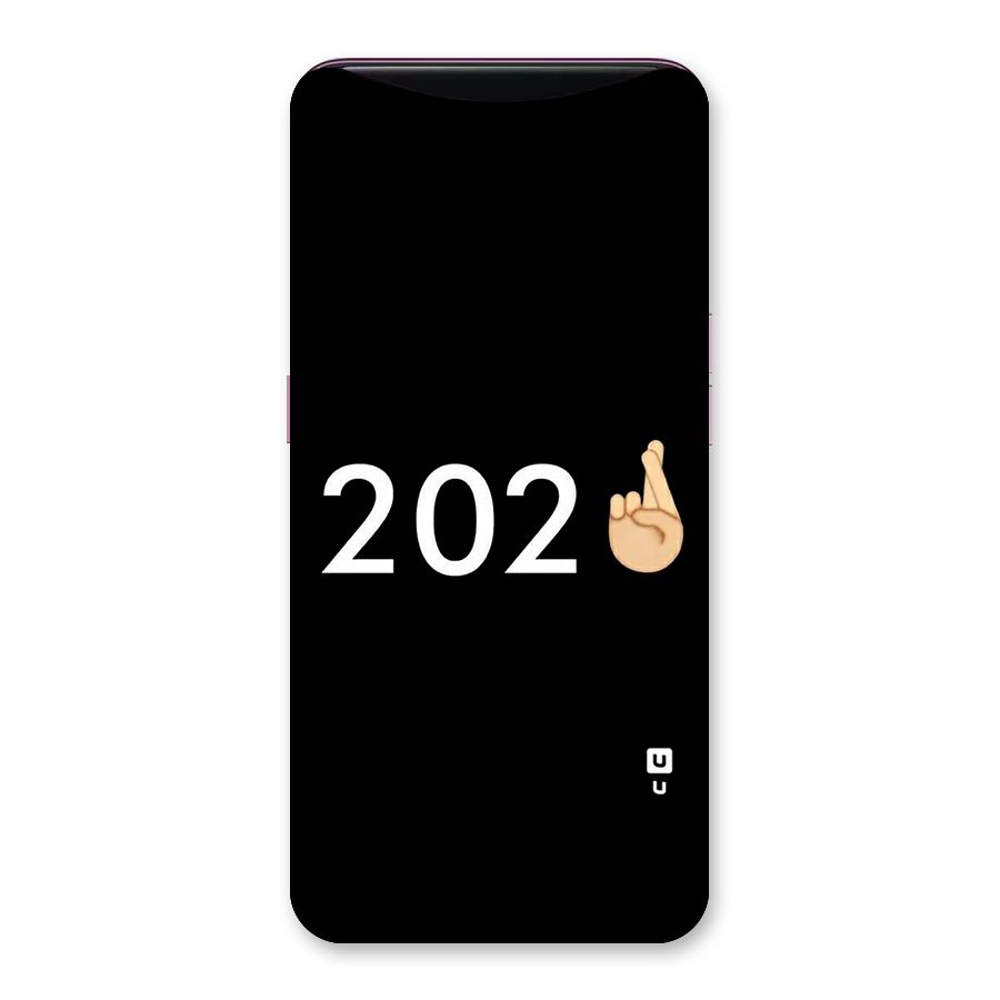 2021 Fingers Crossed Back Case for Oppo Find X