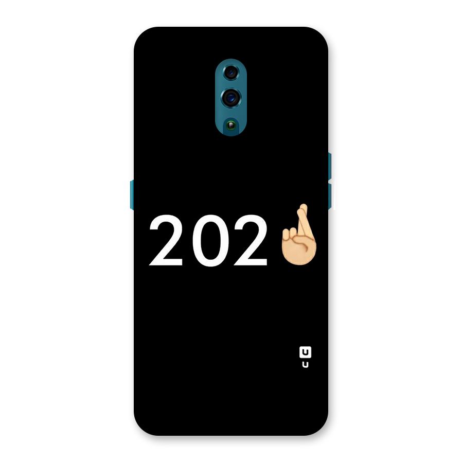 2021 Fingers Crossed Back Case for Oppo Reno
