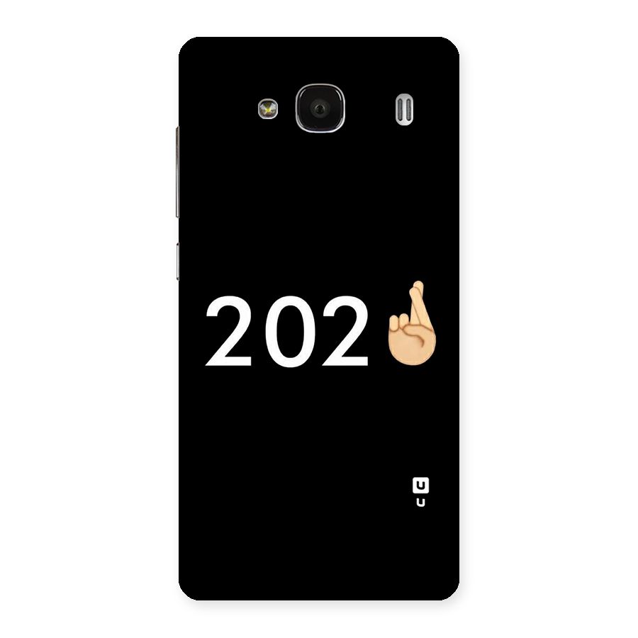 2021 Fingers Crossed Back Case for Redmi 2 Prime