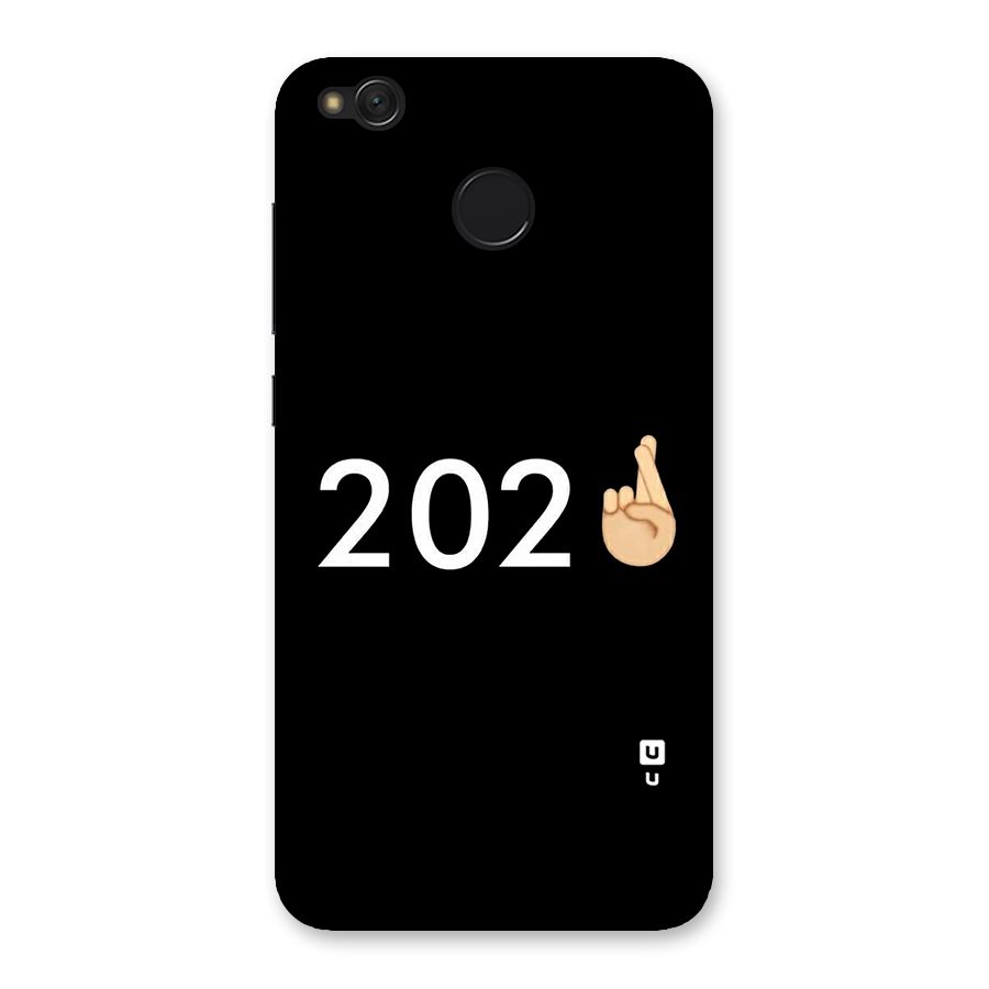 2021 Fingers Crossed Back Case for Redmi 4