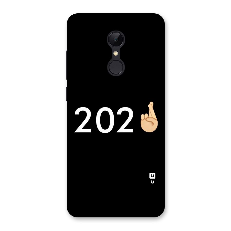 2021 Fingers Crossed Back Case for Redmi 5