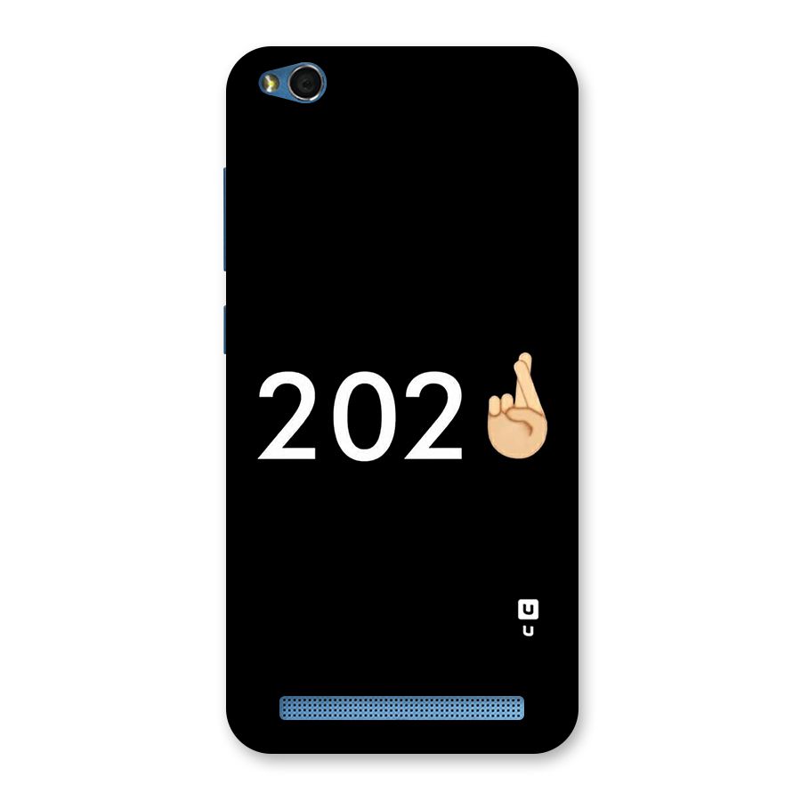 2021 Fingers Crossed Back Case for Redmi 5A