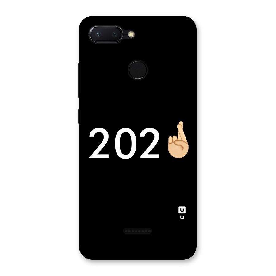 2021 Fingers Crossed Back Case for Redmi 6