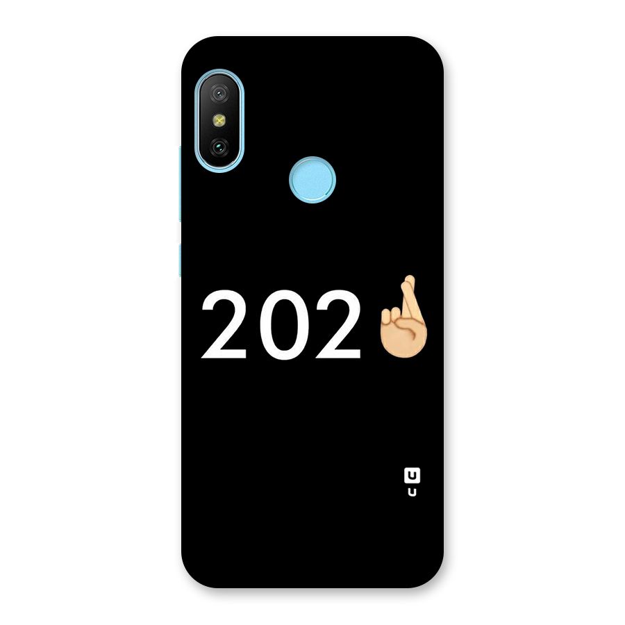 2021 Fingers Crossed Back Case for Redmi 6 Pro