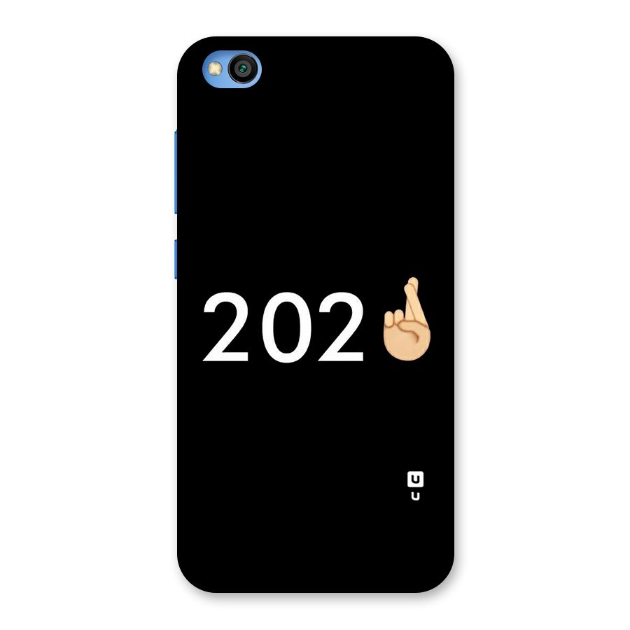 2021 Fingers Crossed Back Case for Redmi Go
