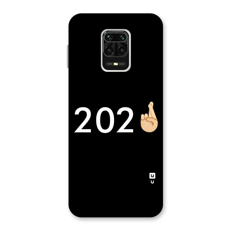 2021 Fingers Crossed Back Case for Redmi Note 9 Pro