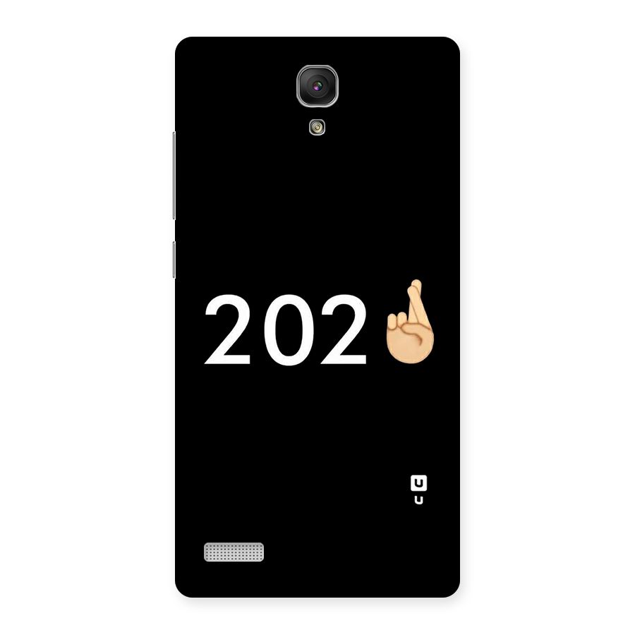 2021 Fingers Crossed Back Case for Redmi Note Prime