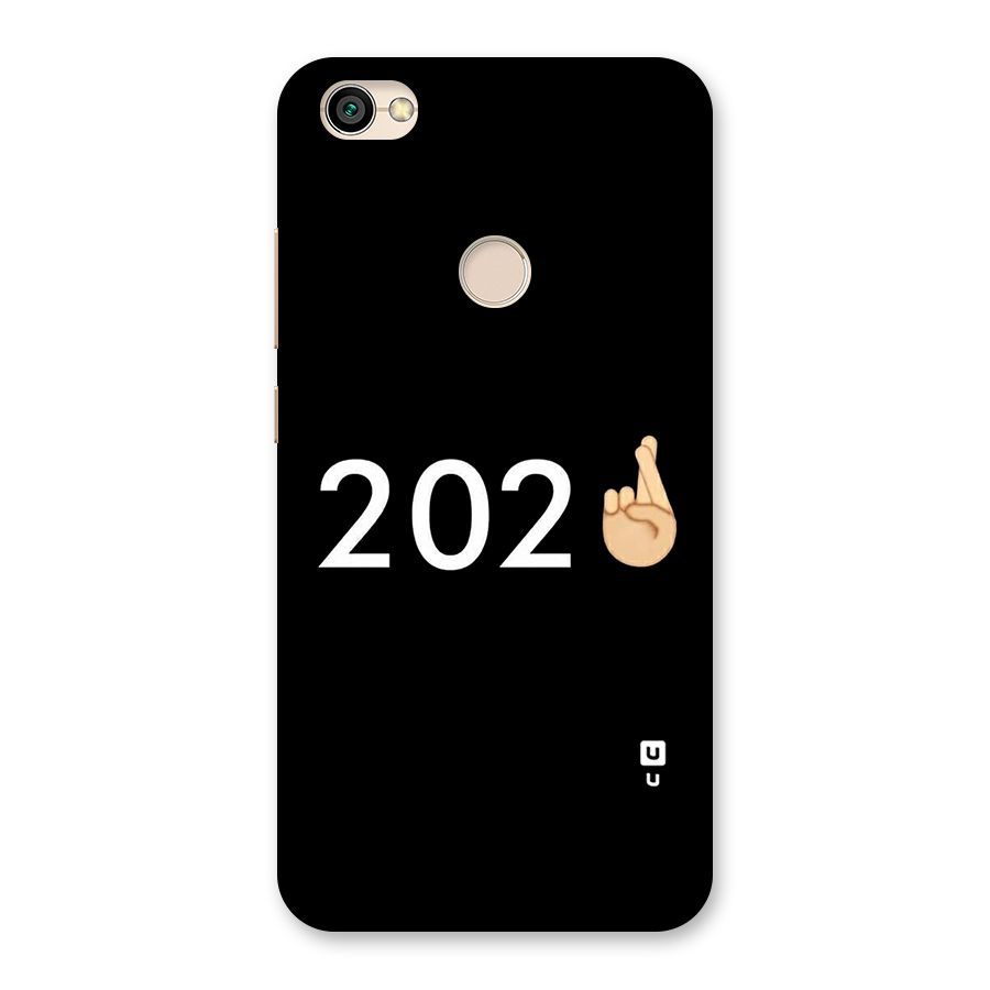 2021 Fingers Crossed Back Case for Redmi Y1 2017