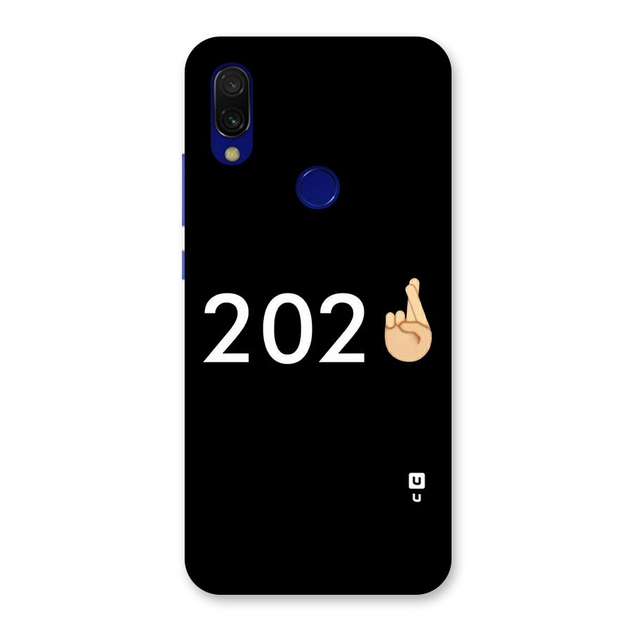 2021 Fingers Crossed Back Case for Redmi Y3