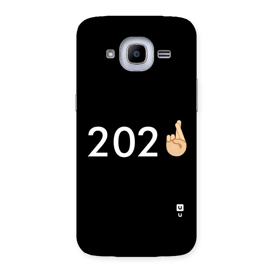 2021 Fingers Crossed Back Case for Samsung Galaxy J2 Pro