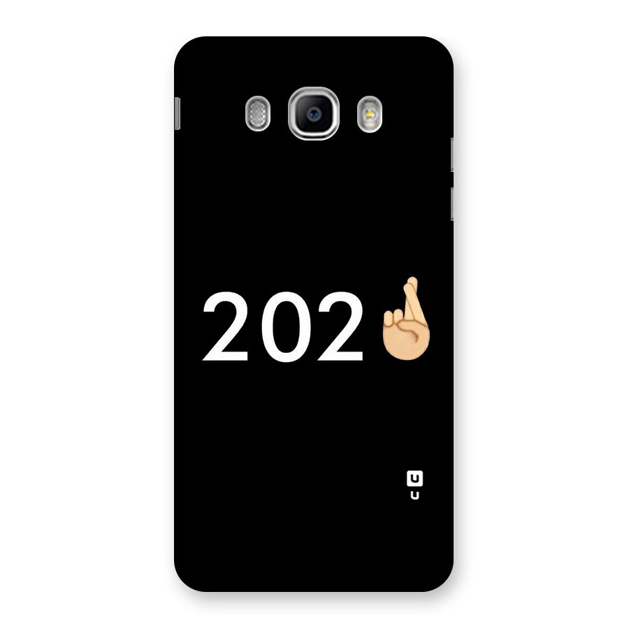 2021 Fingers Crossed Back Case for Samsung Galaxy J5 2016