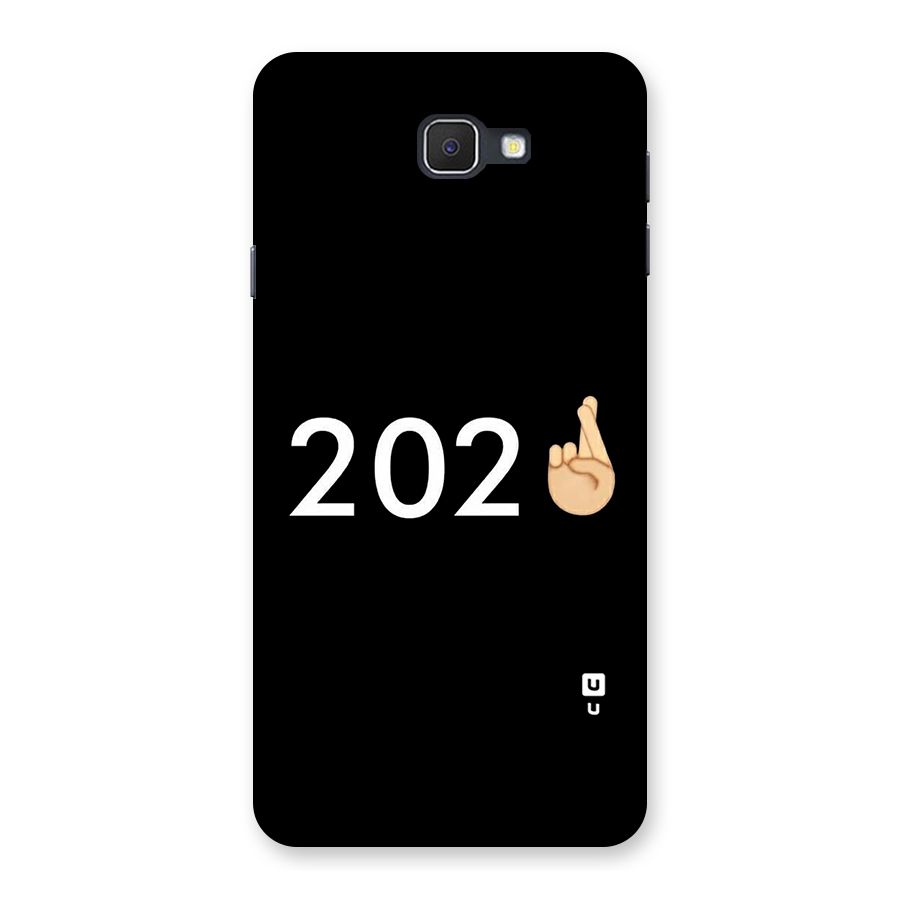 2021 Fingers Crossed Back Case for Samsung Galaxy J7 Prime