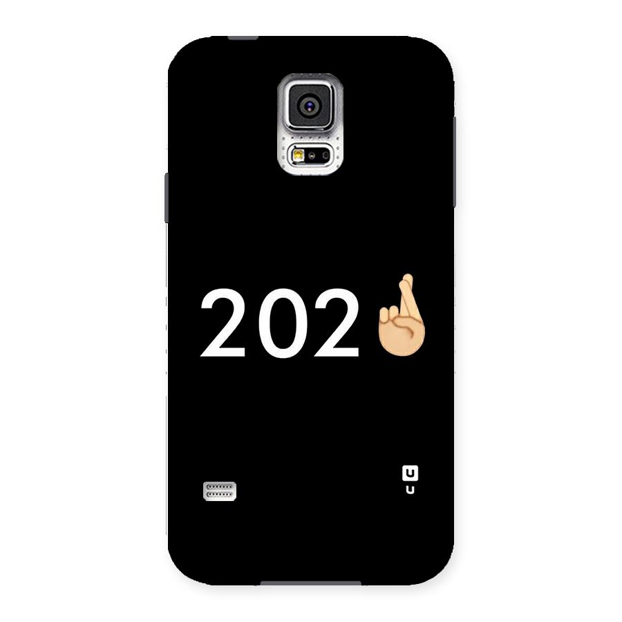 2021 Fingers Crossed Back Case for Samsung Galaxy S5