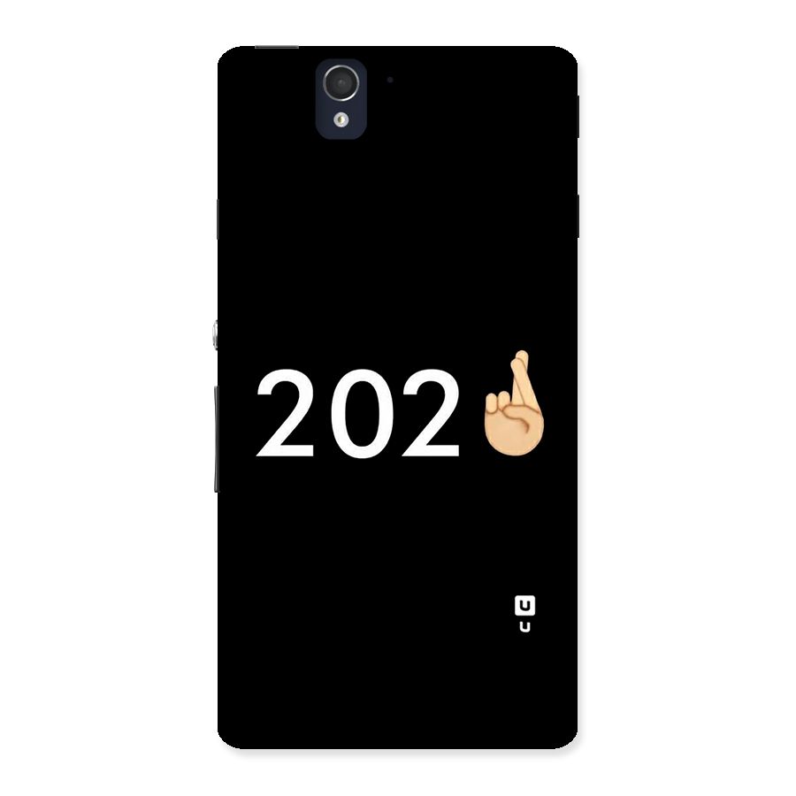 2021 Fingers Crossed Back Case for Sony Xperia Z