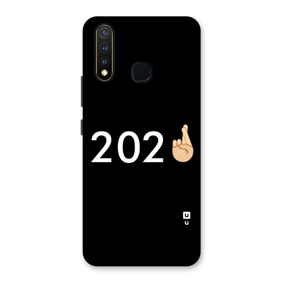 2021 Fingers Crossed Back Case for Vivo U20