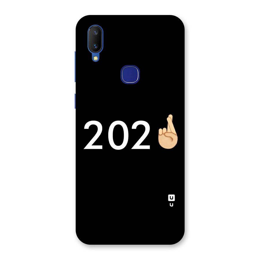2021 Fingers Crossed Back Case for Vivo V11