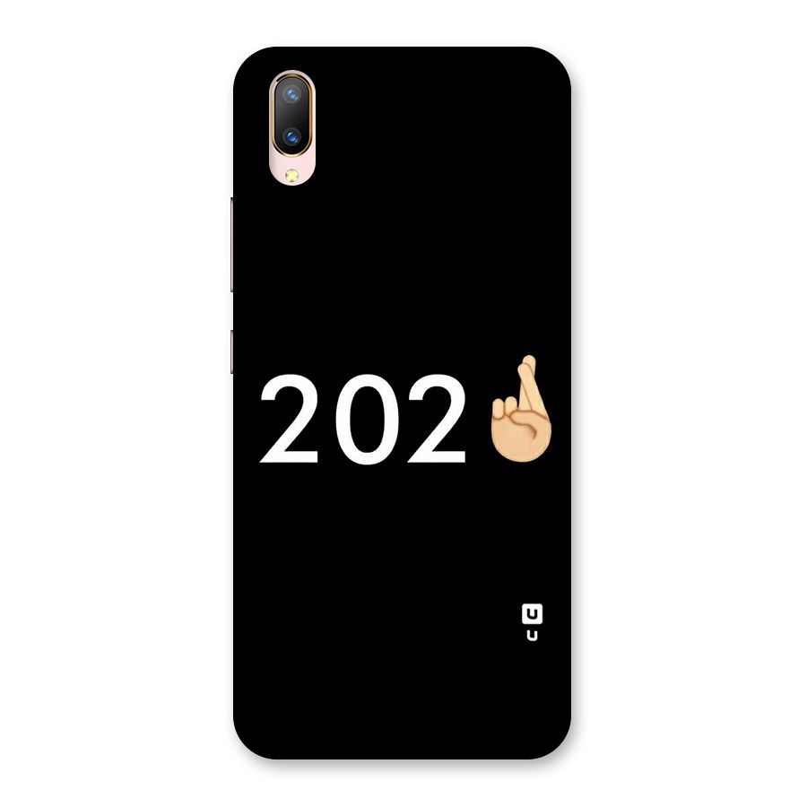 2021 Fingers Crossed Back Case for Vivo V11 Pro