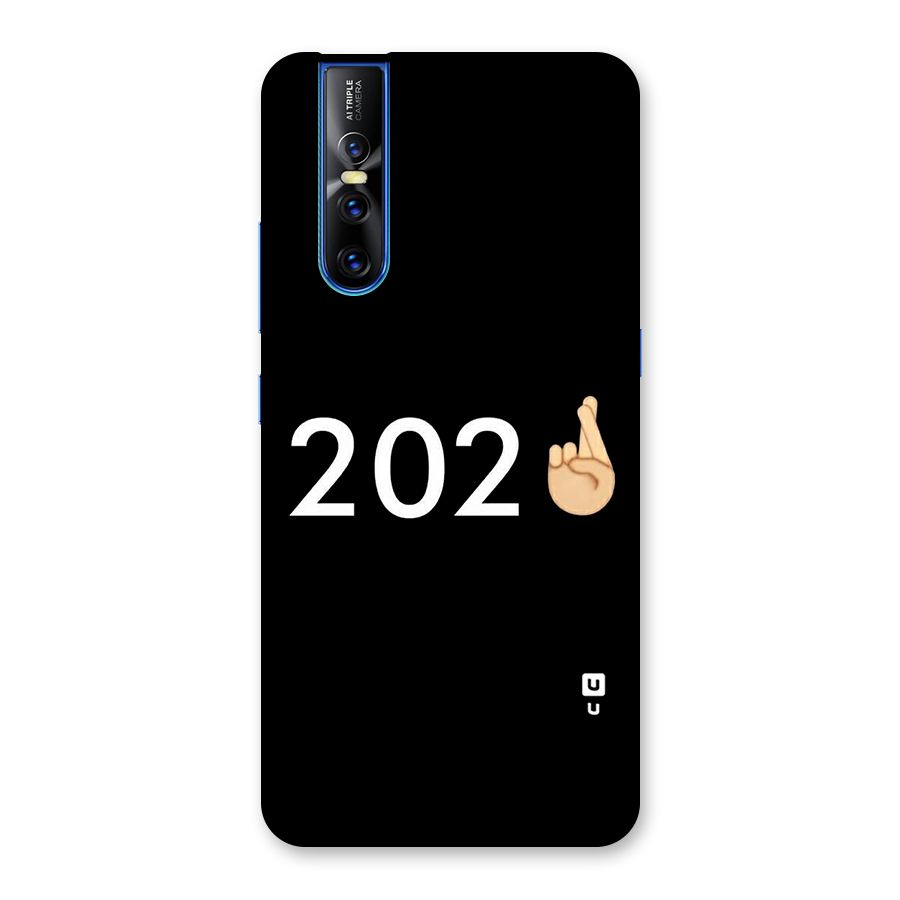 2021 Fingers Crossed Back Case for Vivo V15 Pro