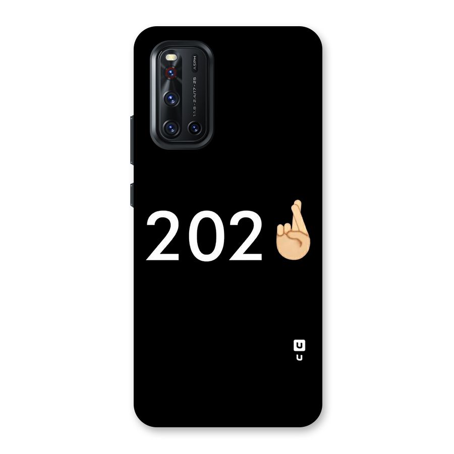 2021 Fingers Crossed Back Case for Vivo V19