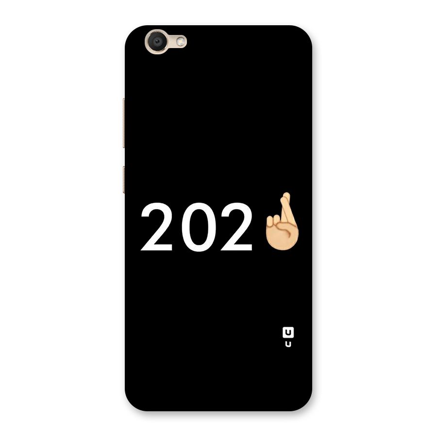 2021 Fingers Crossed Back Case for Vivo V5