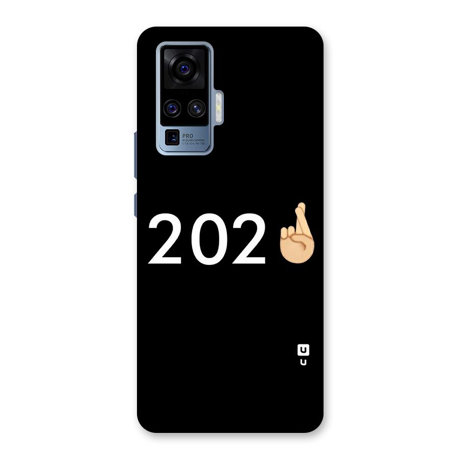 2021 Fingers Crossed Back Case for Vivo X50 Pro