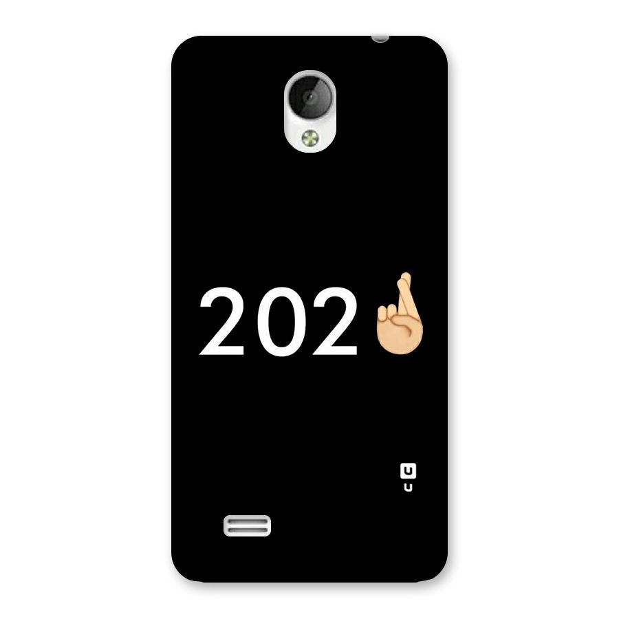 2021 Fingers Crossed Back Case for Vivo Y21