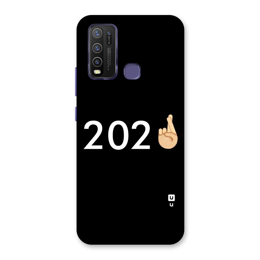 2021 Fingers Crossed Back Case for Vivo Y50