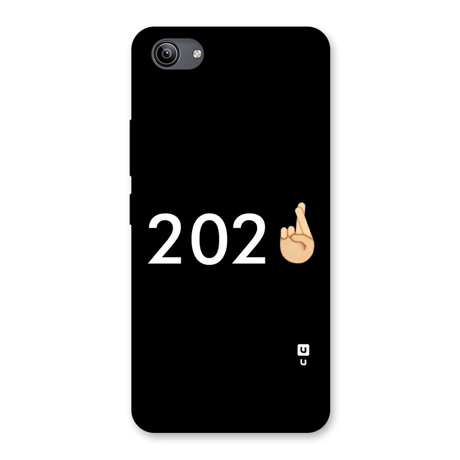 2021 Fingers Crossed Back Case for Vivo Y81i