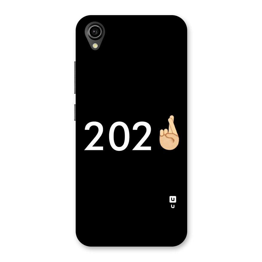 2021 Fingers Crossed Back Case for Vivo Y90