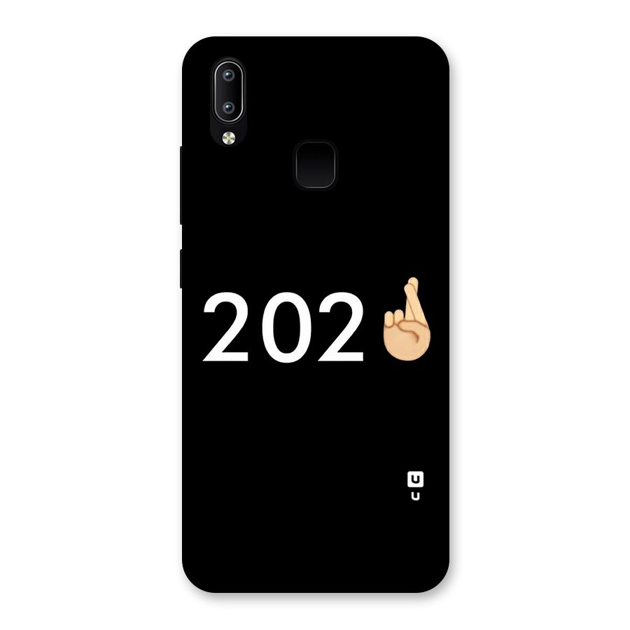 2021 Fingers Crossed Back Case for Vivo Y93