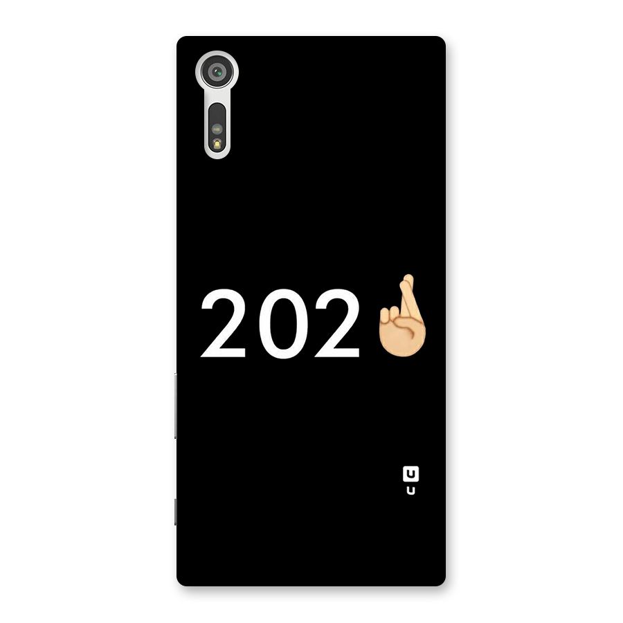 2021 Fingers Crossed Back Case for Xperia XZ
