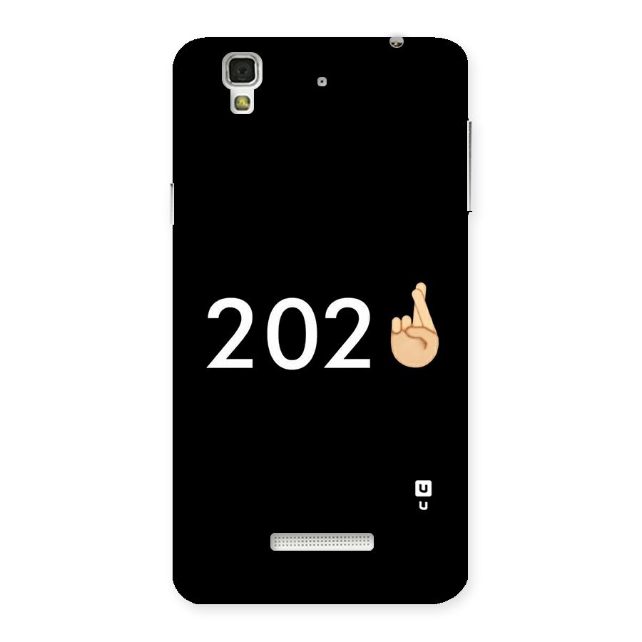 2021 Fingers Crossed Back Case for YU Yureka Plus