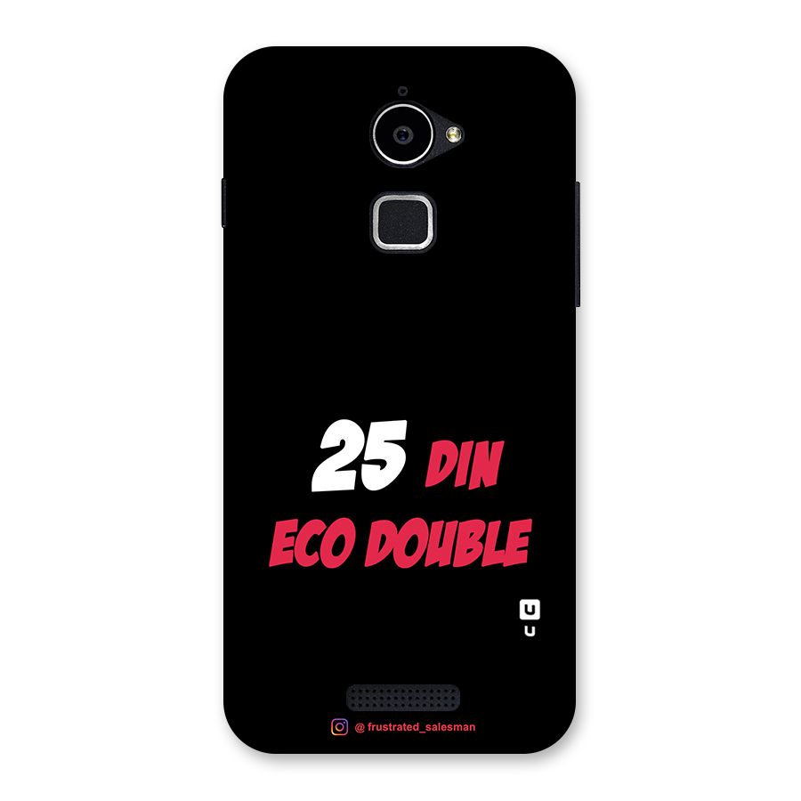 25 Din Eco Double Black Back Case for Coolpad Note 3 Lite