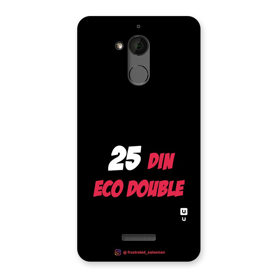 25 Din Eco Double Black Back Case for Coolpad Note 5